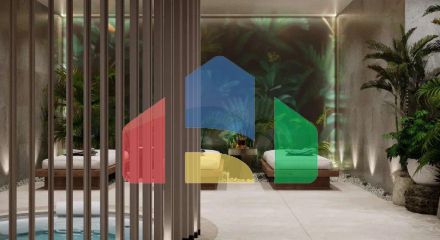 Квартира с 2 спальнями в комплексе Премиум класса  и СПА в Тивате