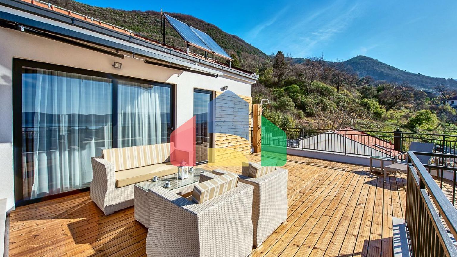 Новая вилла в Мажине, Тиват