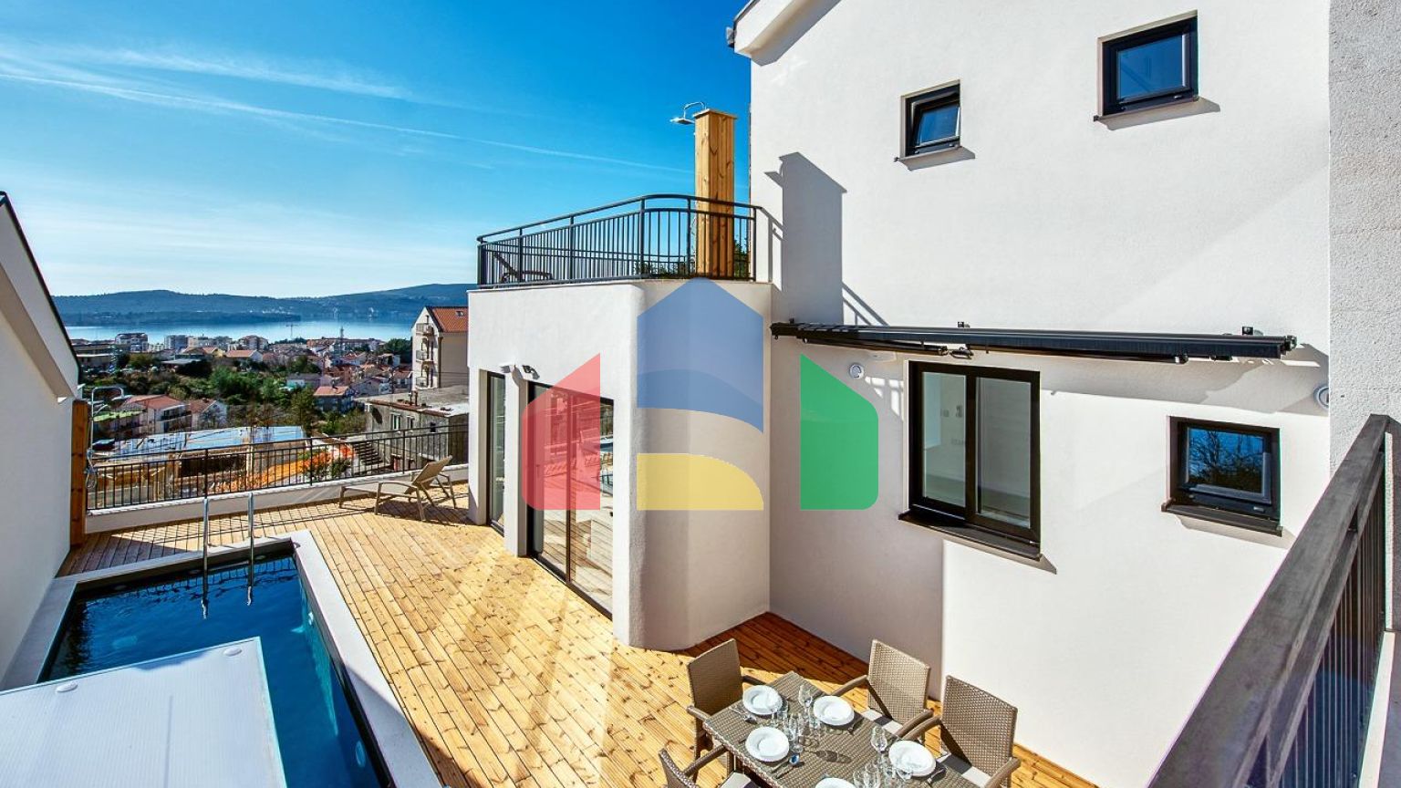 Новая вилла в Мажине, Тиват