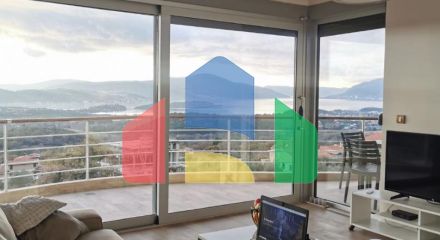 Luxurious apartment in a residential complex with a private area