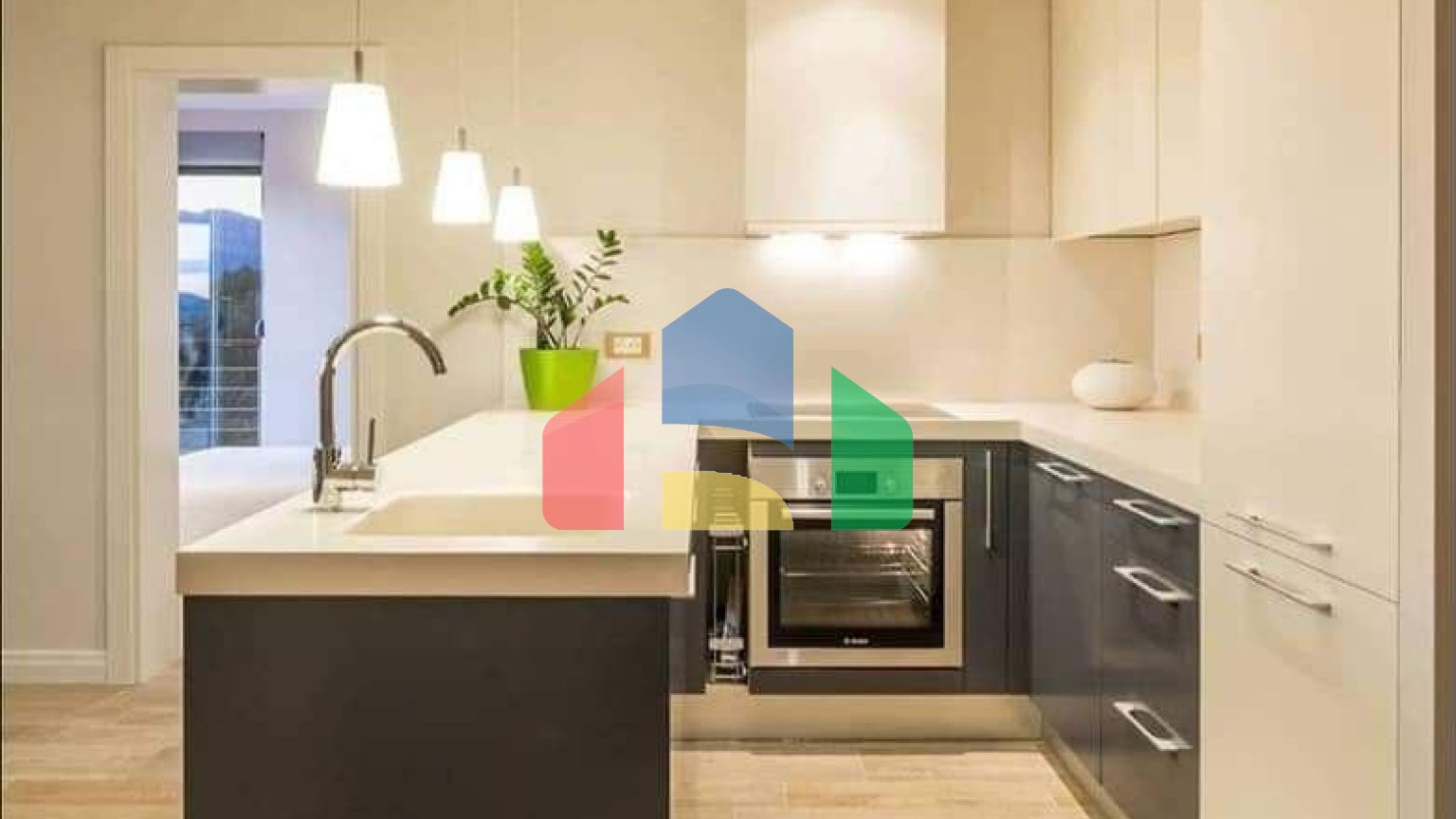 Шикарная квартира в жилом комплексе с приватной территорией