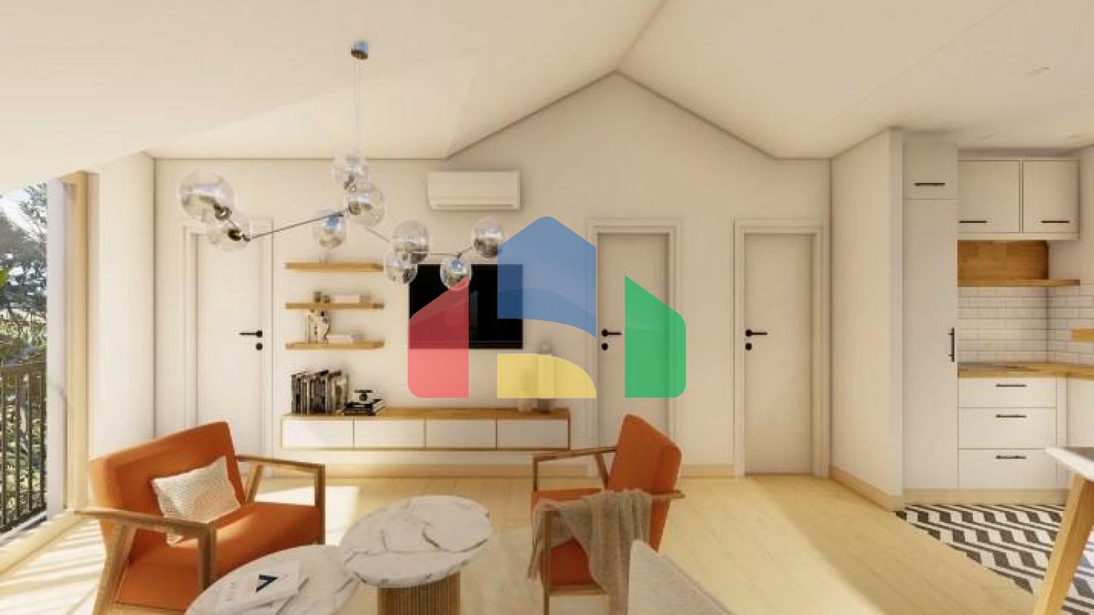 Квартира с одной спальней и паркинг-местом,  Тиват