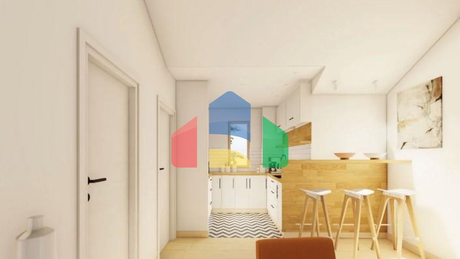 Квартира с одной спальней и паркинг-местом,  Тиват