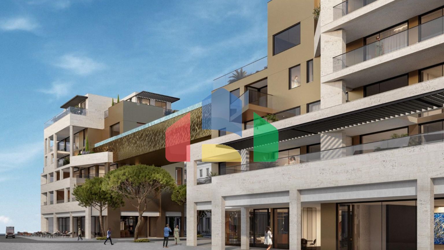 Новый элитный жилой комплекс в Порто-Монтенегро в Тивате.