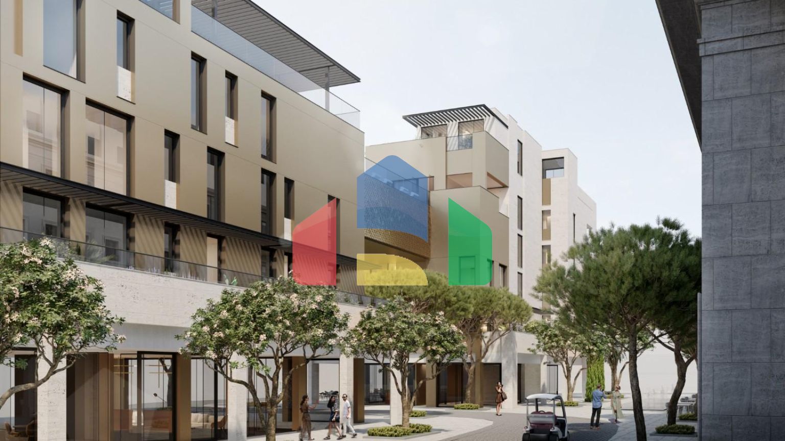 Новый элитный жилой комплекс в Порто-Монтенегро в Тивате.