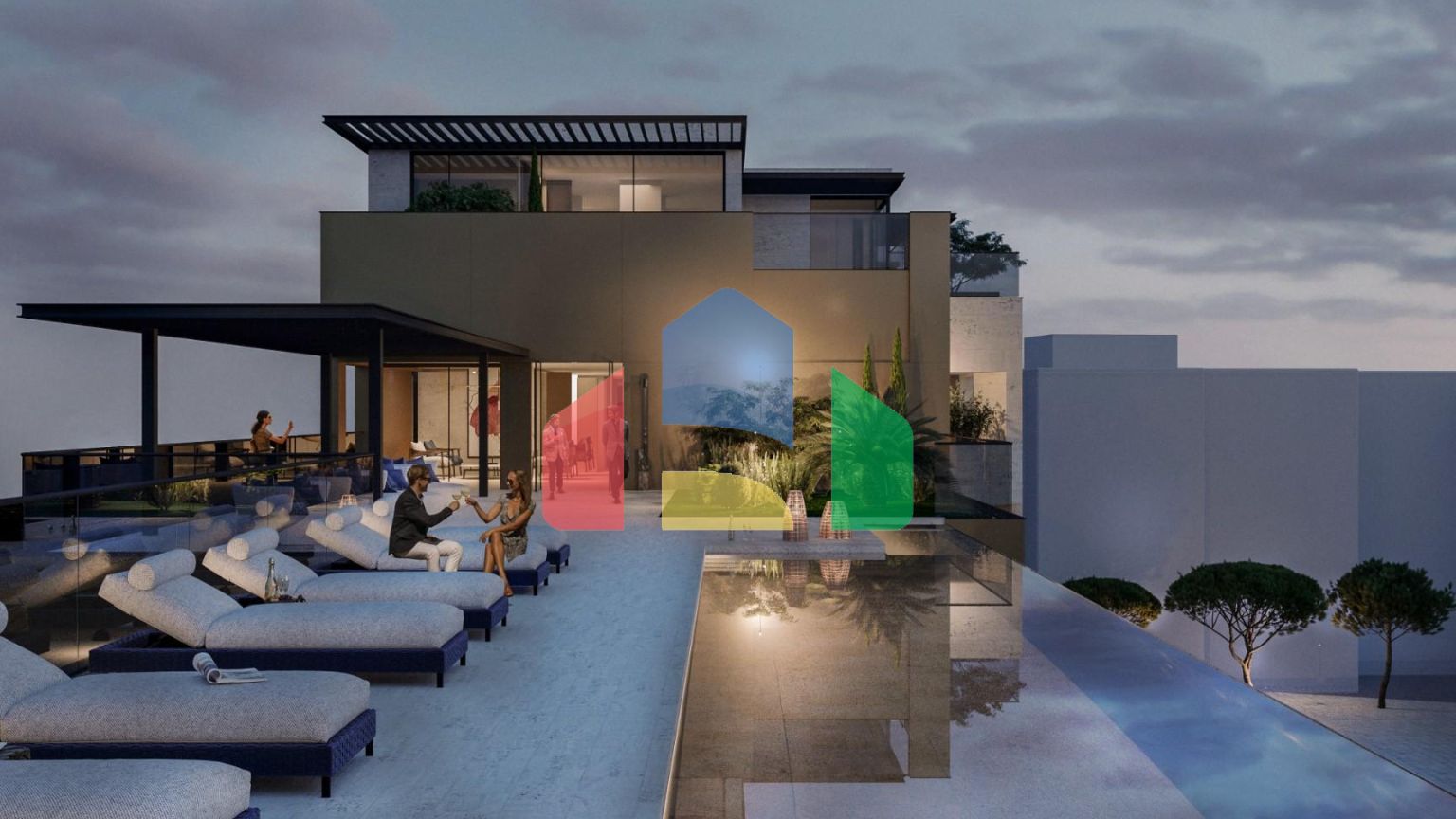 Новый элитный жилой комплекс в Порто-Монтенегро в Тивате.