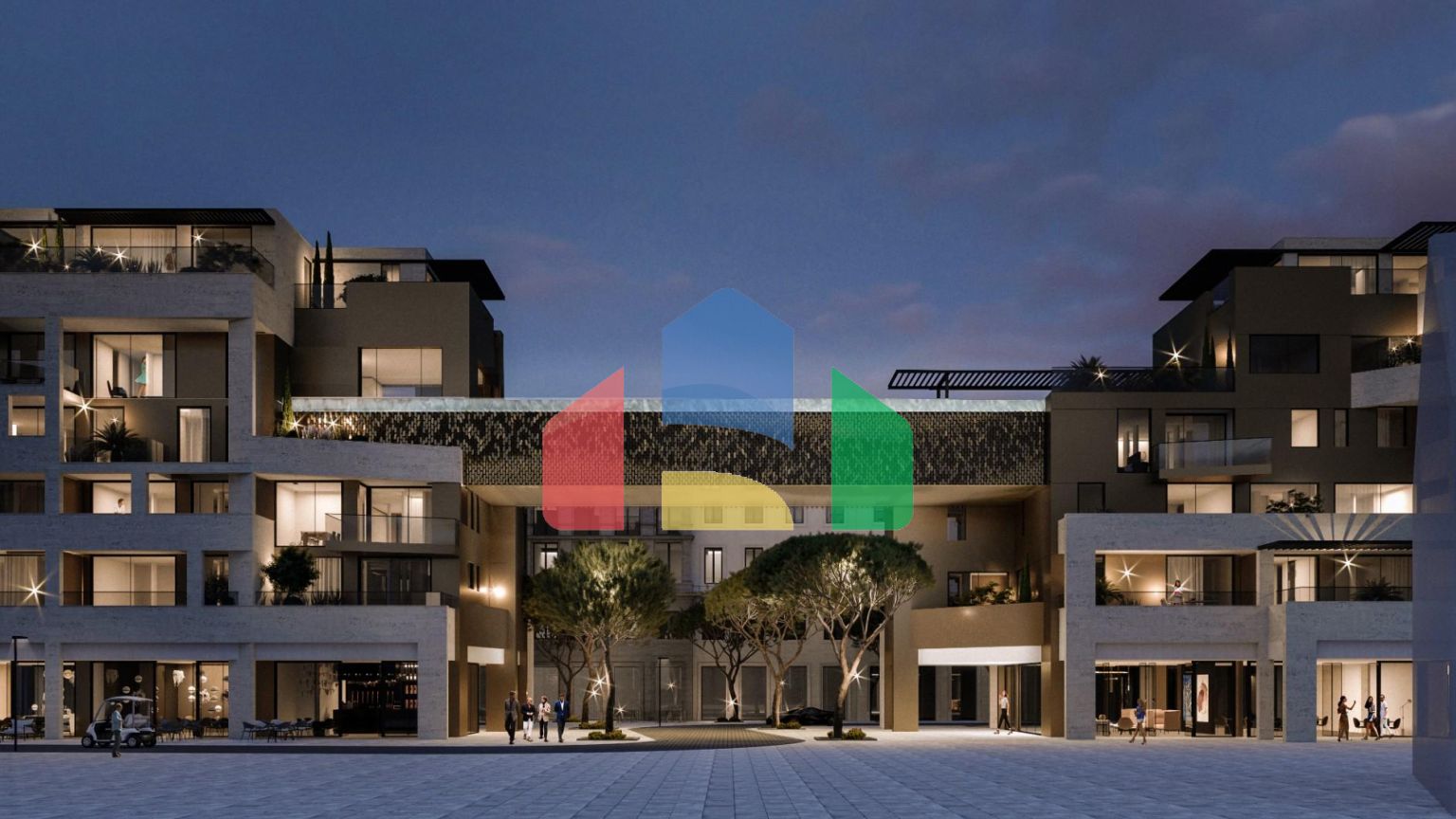 Новый элитный жилой комплекс в Порто-Монтенегро в Тивате.