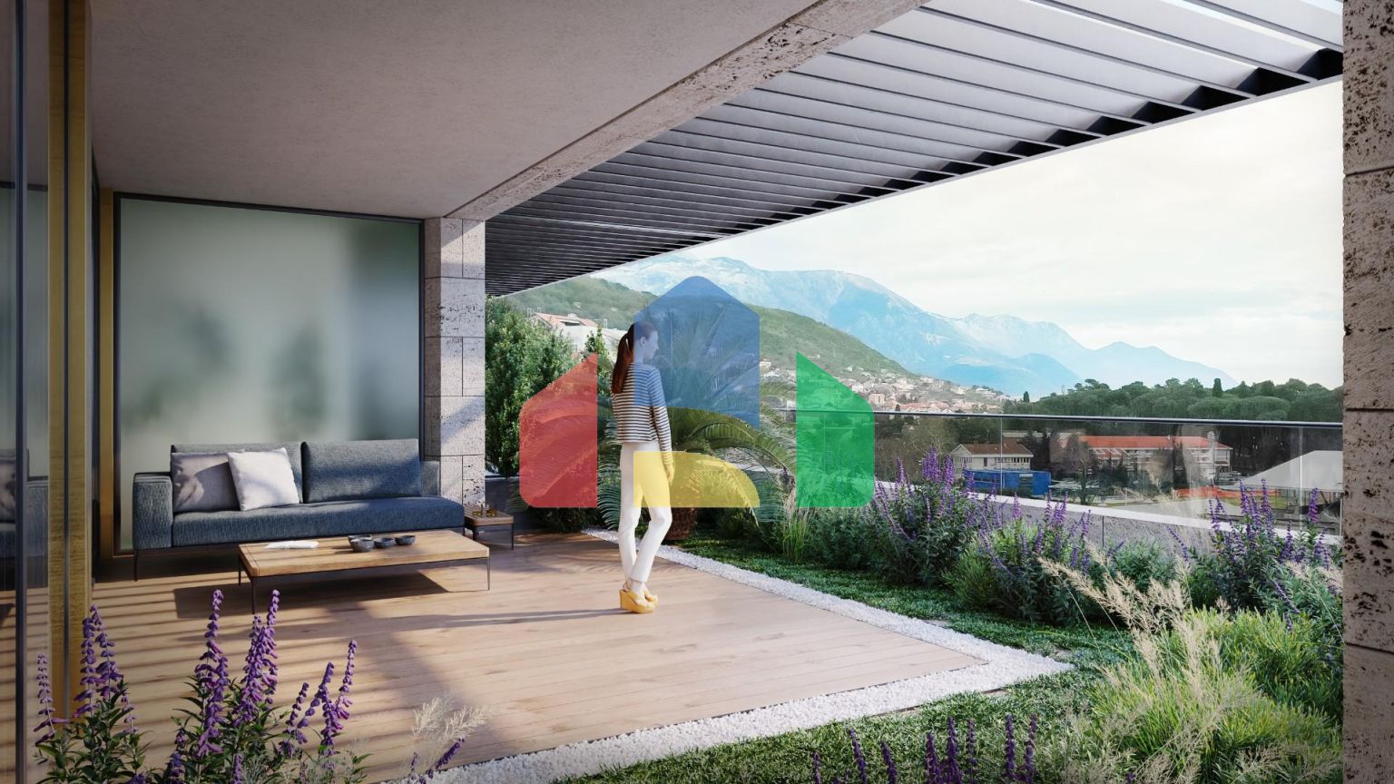 Новый элитный жилой комплекс в Порто-Монтенегро в Тивате.