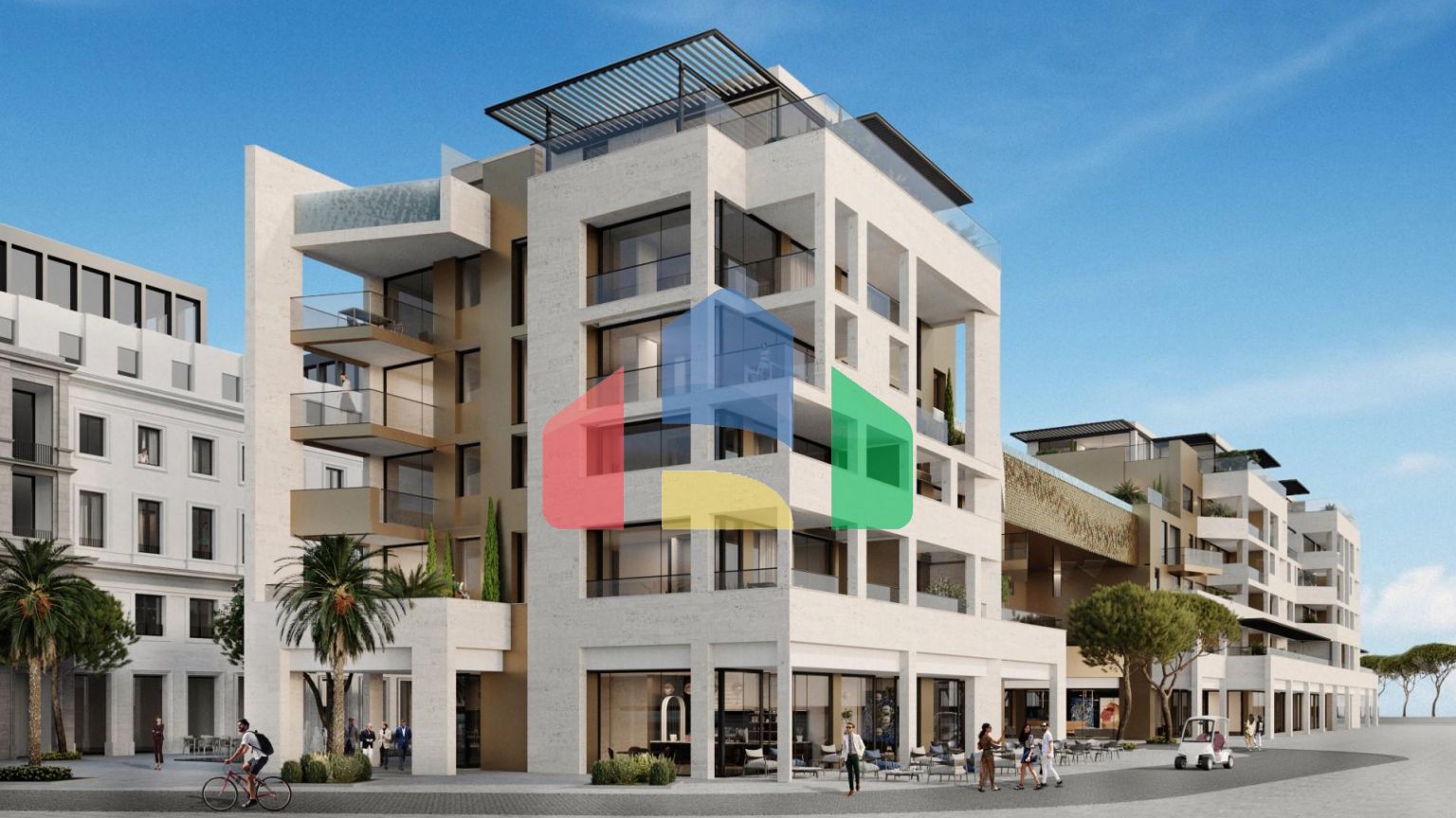 Новый элитный жилой комплекс в Порто-Монтенегро в Тивате.