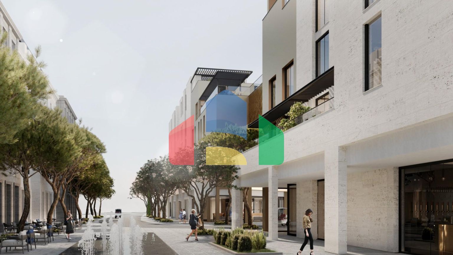 Новый элитный жилой комплекс в Порто-Монтенегро в Тивате.