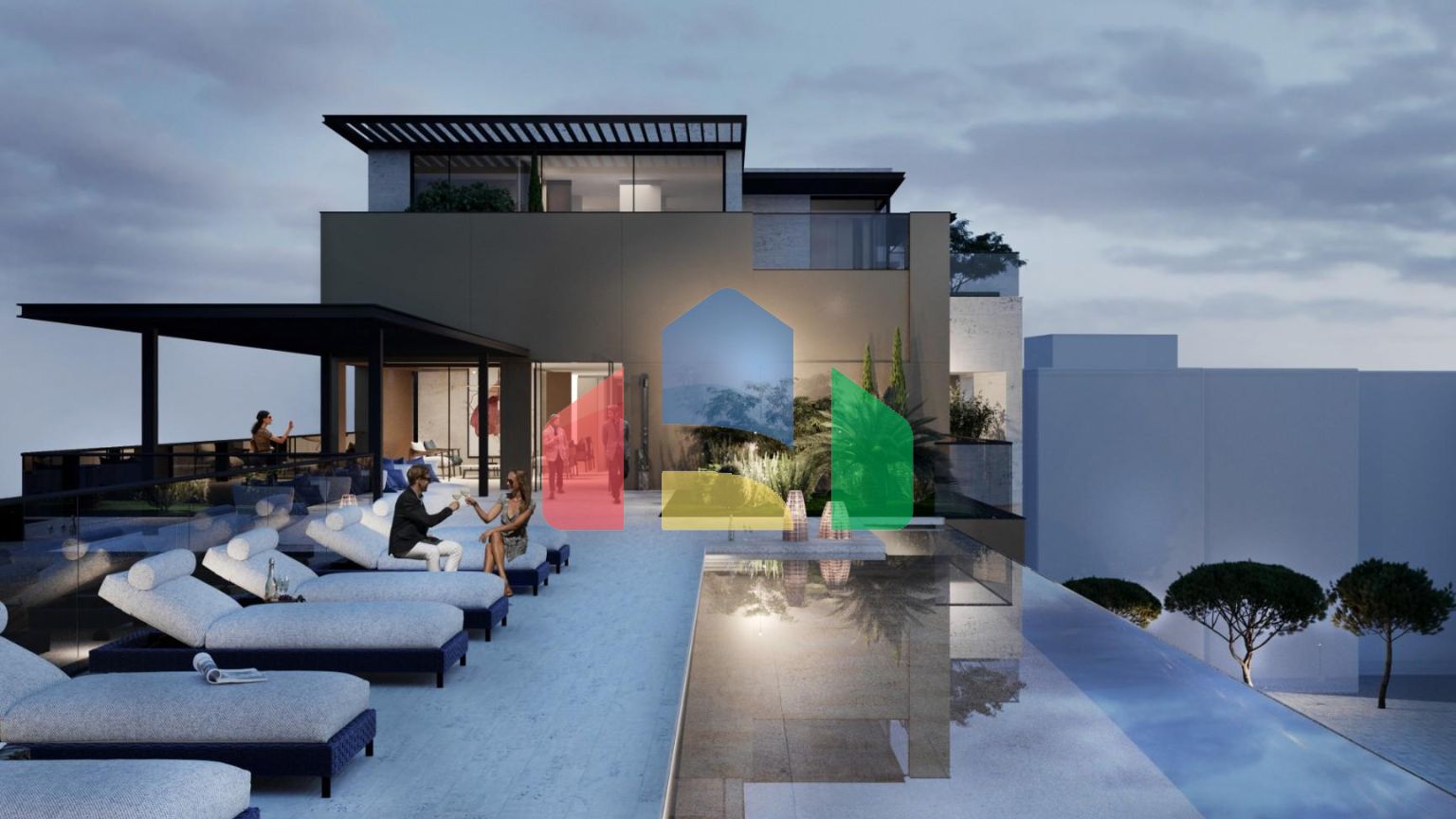 Новый элитный жилой комплекс в Порто-Монтенегро в Тивате.