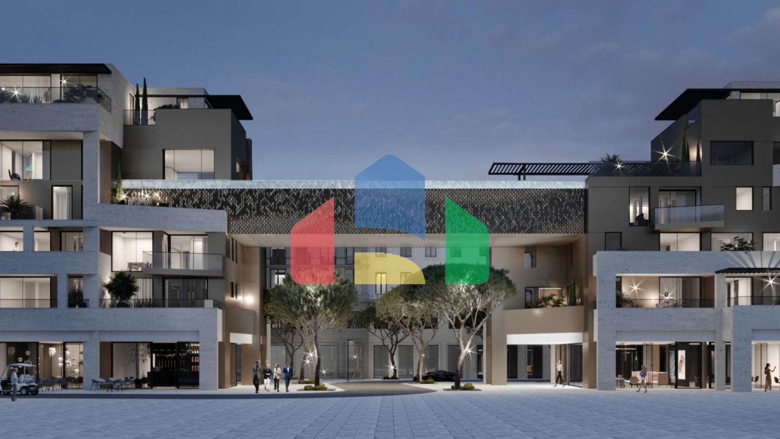 Новый элитный жилой комплекс в Порто-Монтенегро в Тивате.