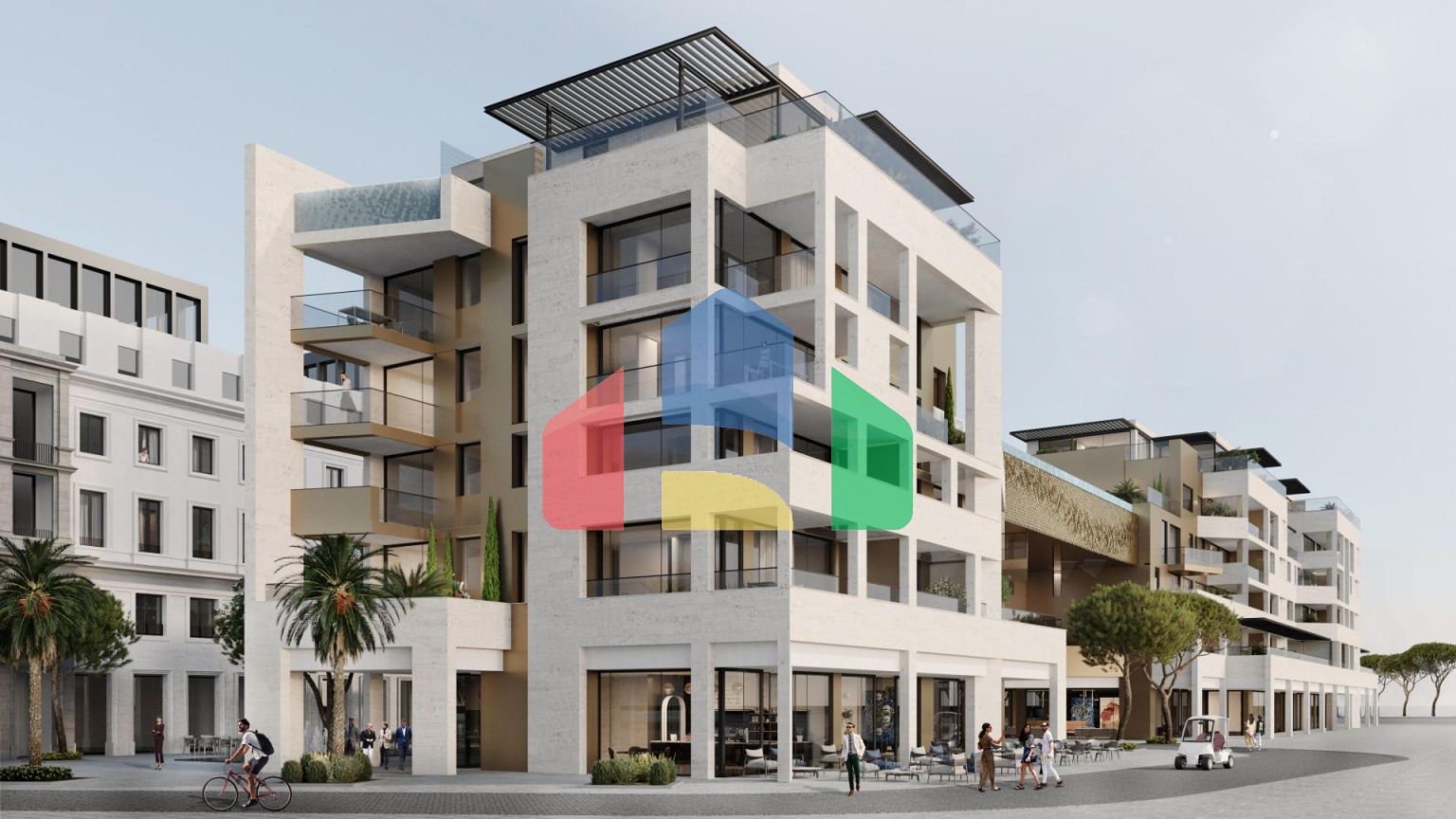 Новый элитный жилой комплекс в Порто-Монтенегро в Тивате.