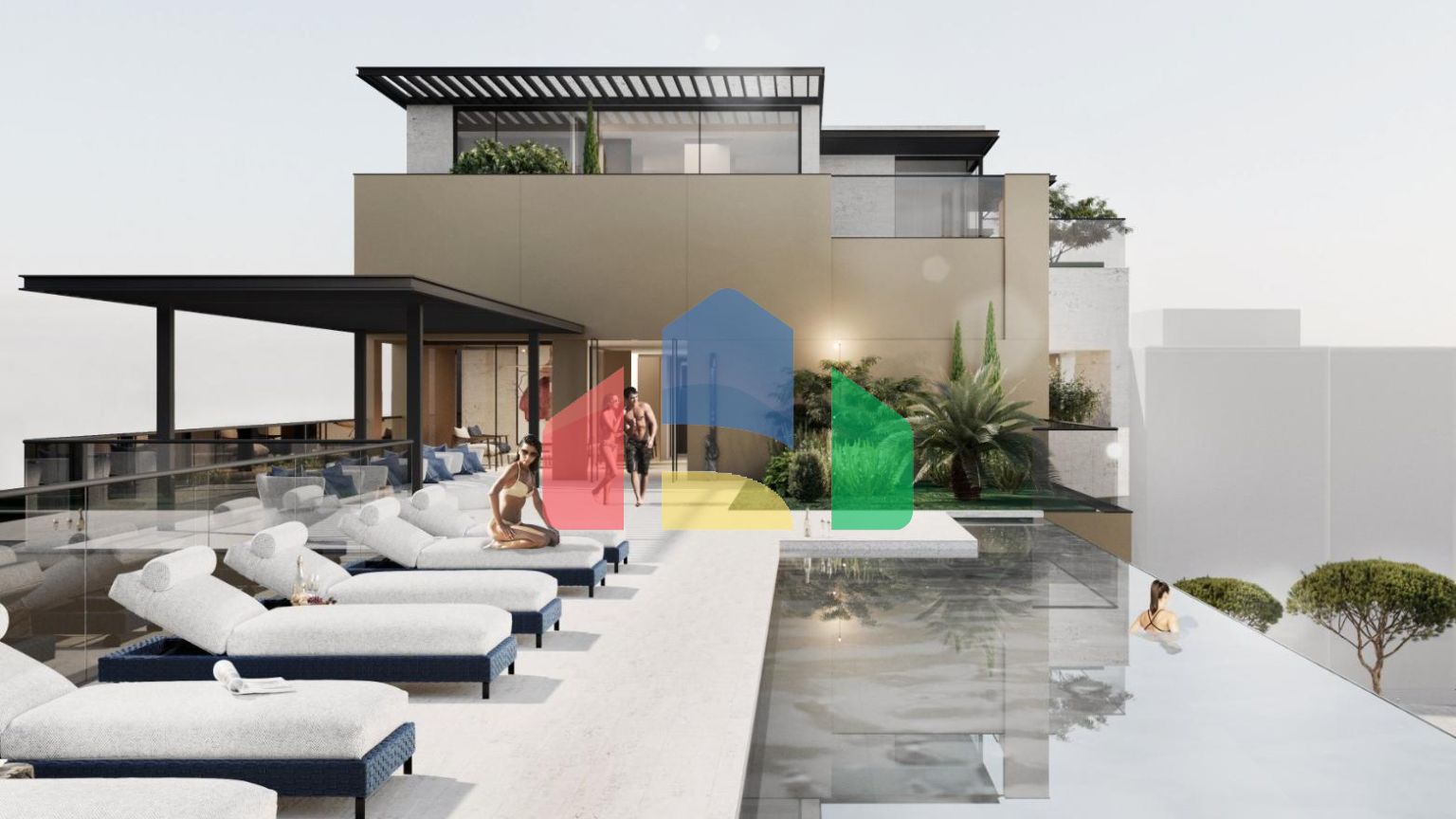 Новый элитный жилой комплекс в Порто-Монтенегро в Тивате.