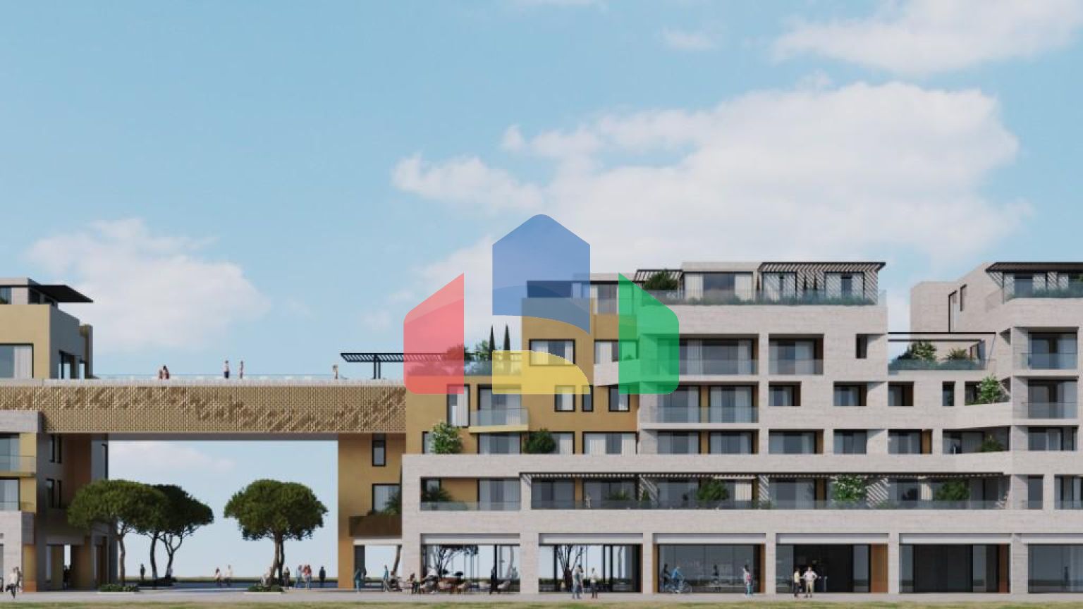 Новый элитный жилой комплекс в Порто-Монтенегро в Тивате.