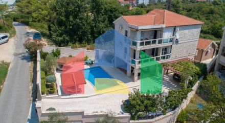 Новая вилла с бассейном и гаражом в Боничи, Тиват