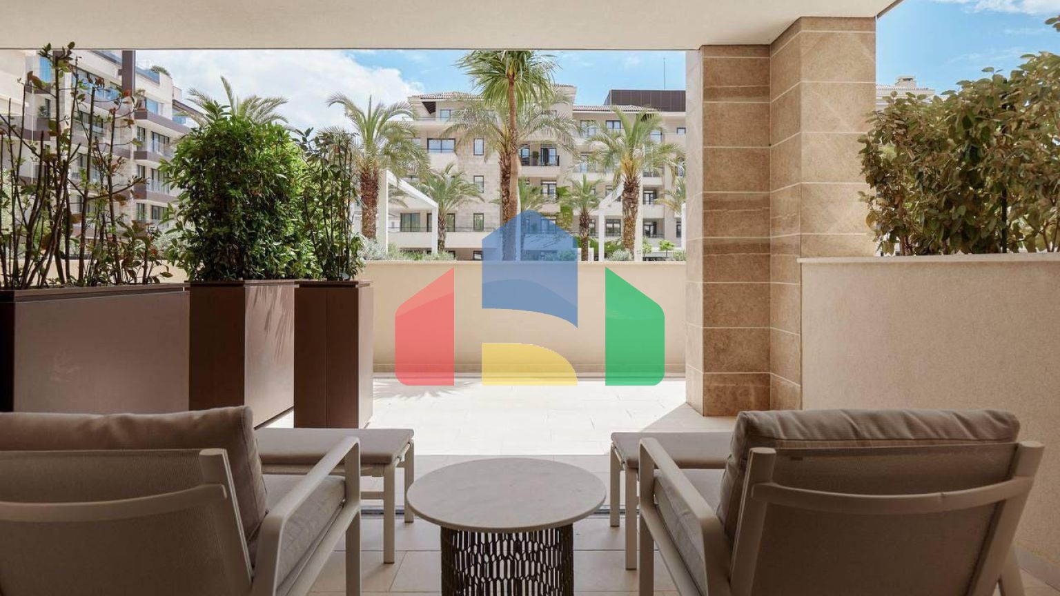 Квартира с 3 спальнями в Porto Montenegro