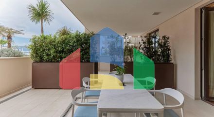 Квартира с 3 спальнями в Porto Montenegro