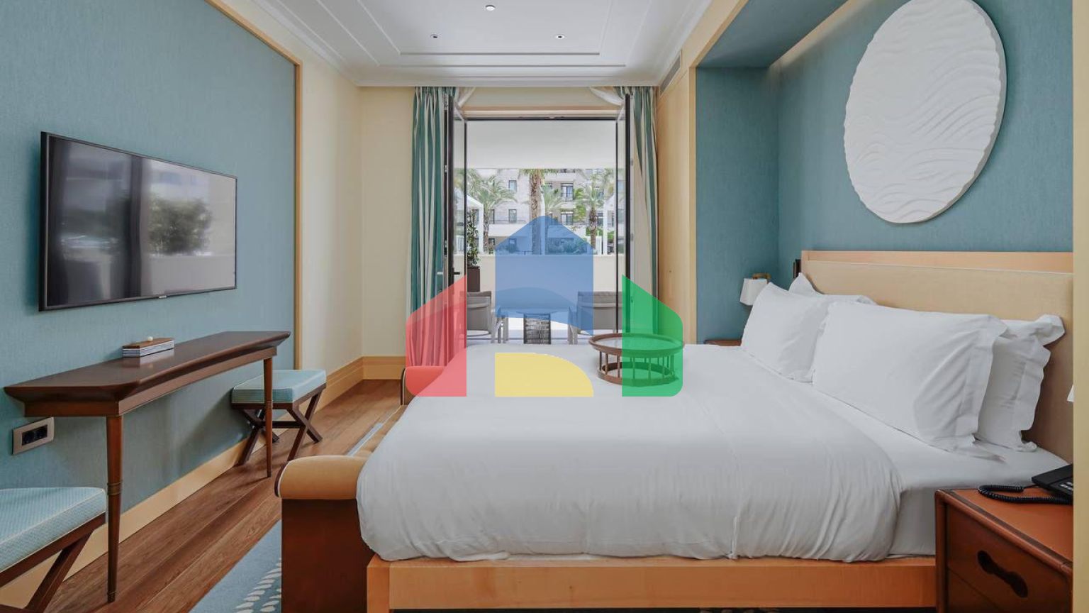 Квартира с 3 спальнями в Porto Montenegro