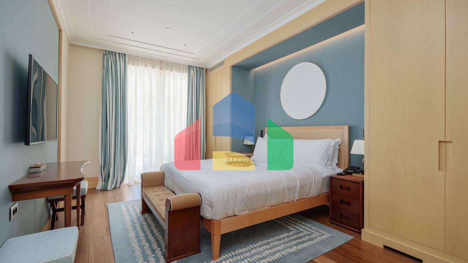 Квартира с 3 спальнями в Porto Montenegro