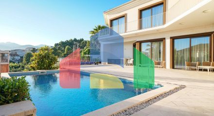 Luxury furnished villa in a quiet area of Tivat