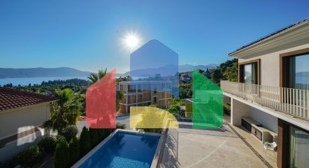 Luxury furnished villa in a quiet area of Tivat