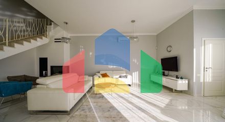 Роскошная меблированная вилла в тихом районе Тивата