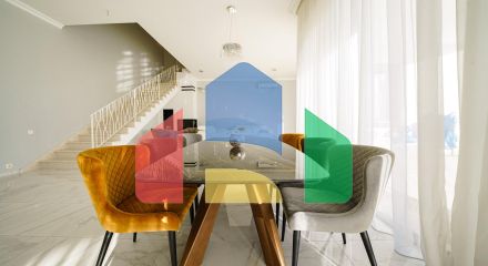 Роскошная меблированная вилла в тихом районе Тивата