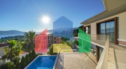 Роскошная меблированная вилла в тихом районе Тивата