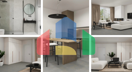 Просторная студия с террасой 26 м² и видом на море в премиум-комплексе, Тиват, Черногория.