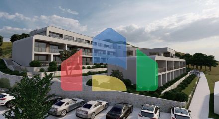 Новая квартира с балконом и видом на море в Тивате 68,19 м² район, Boniči II