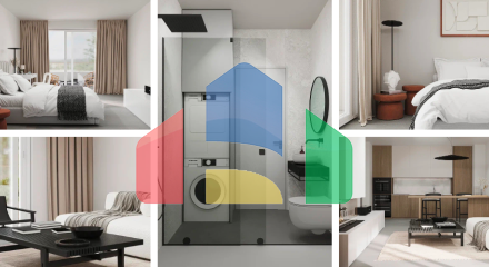 Просторная квартира с двумя спальнями, террасой и видом на море в Черногории, Тиват