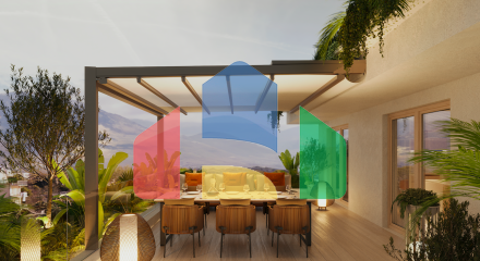 Квартира с 2 спальнями и собственным садом в центре Тивата