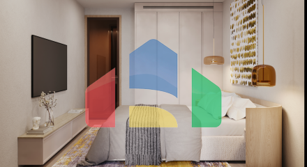 Квартира с 2 спальнями и собственным садом в центре Тивата