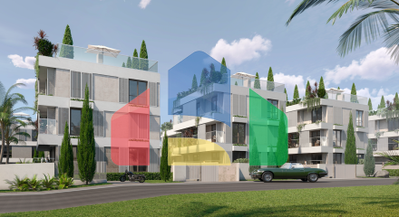 Квартира с 1 спальней в Тивате рядом с парком Жупа