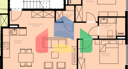 Квартира с 1 спальней в Тивате рядом с парком Жупа