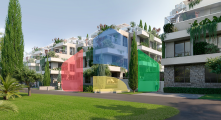 Пентхаус с приватной террасой на крыше рядом с Порто Монтенегро, Тиват