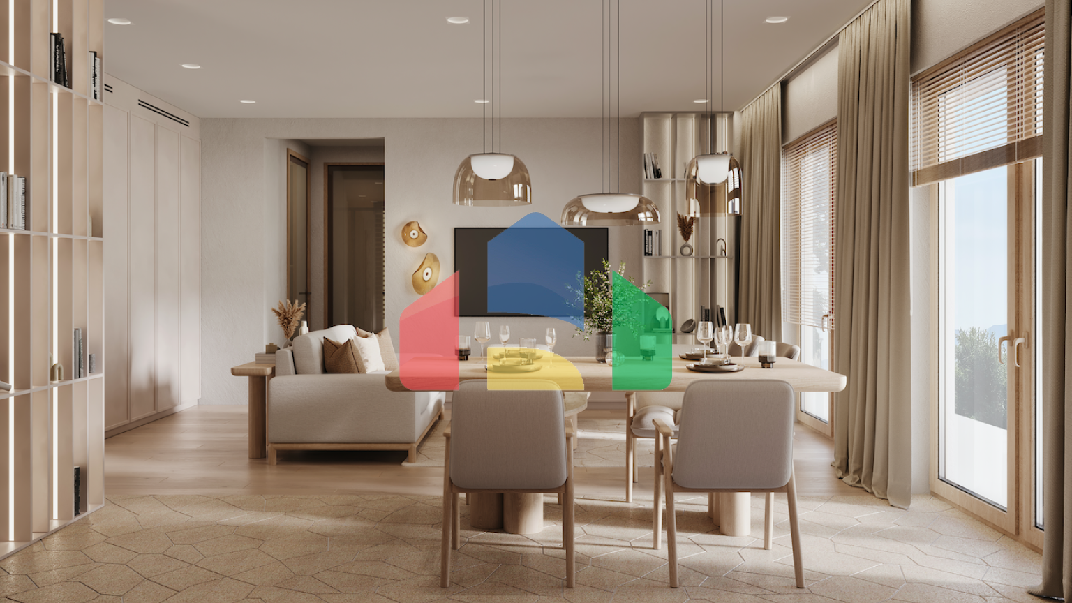 Пентхаус с приватной террасой на крыше рядом с Порто Монтенегро, Тиват