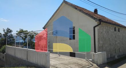 Продаётся легальный дом с видом на Которский залив, Тиват, Черногория