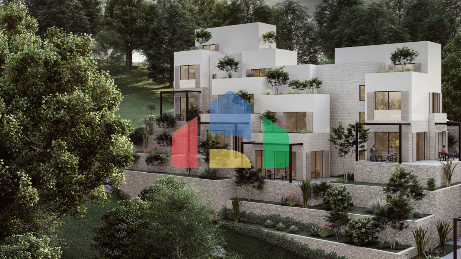 Премиальный таунхаус у моря в Тивате