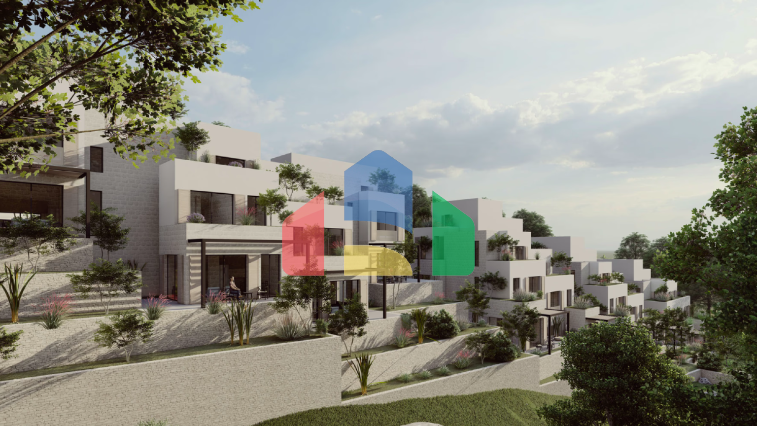 Премиальный таунхаус у моря в Тивате