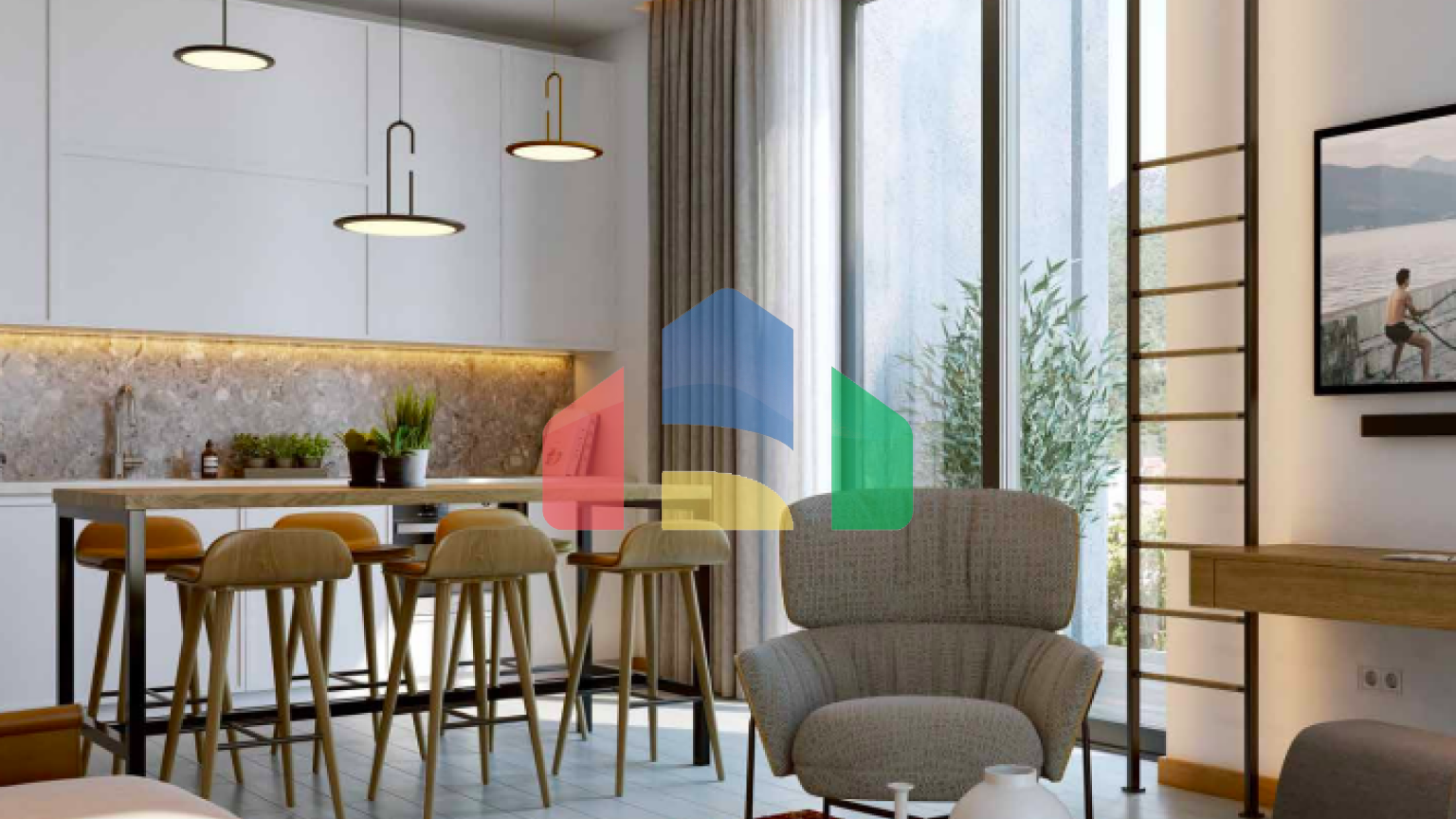 Студия в Porto Montenegro, Тиват