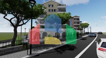 Квартира 1+1 в Тивате в новом ЖК, продажа от застройщика