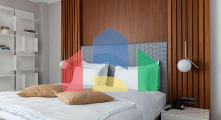 Роскошные апартаменты 44 м² с видом на море в Радовичах