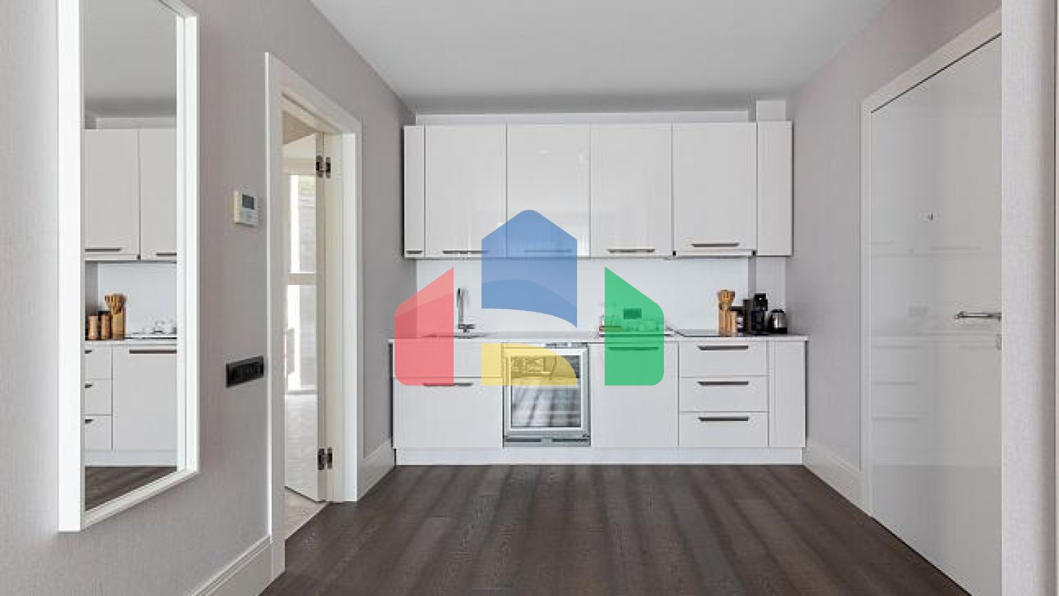 Роскошные апартаменты 44 м² с видом на море в Радовичах