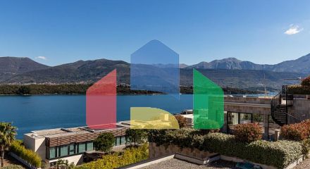 Роскошные апартаменты 44 м² с видом на море в Радовичах