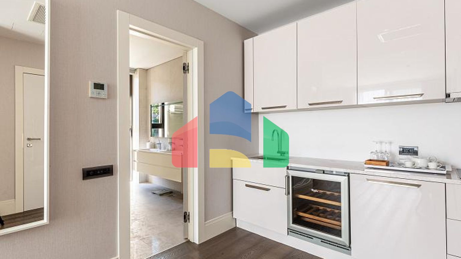 Роскошные апартаменты 44 м² с видом на море в Радовичах