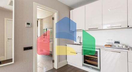 Роскошные апартаменты 44 м² с видом на море в Радовичах