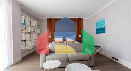 Роскошные апартаменты 44 м² с видом на море в Радовичах