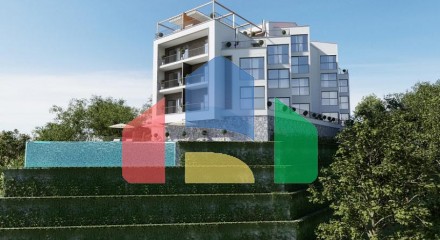Apartments in a complex with swimming pool in Tivat